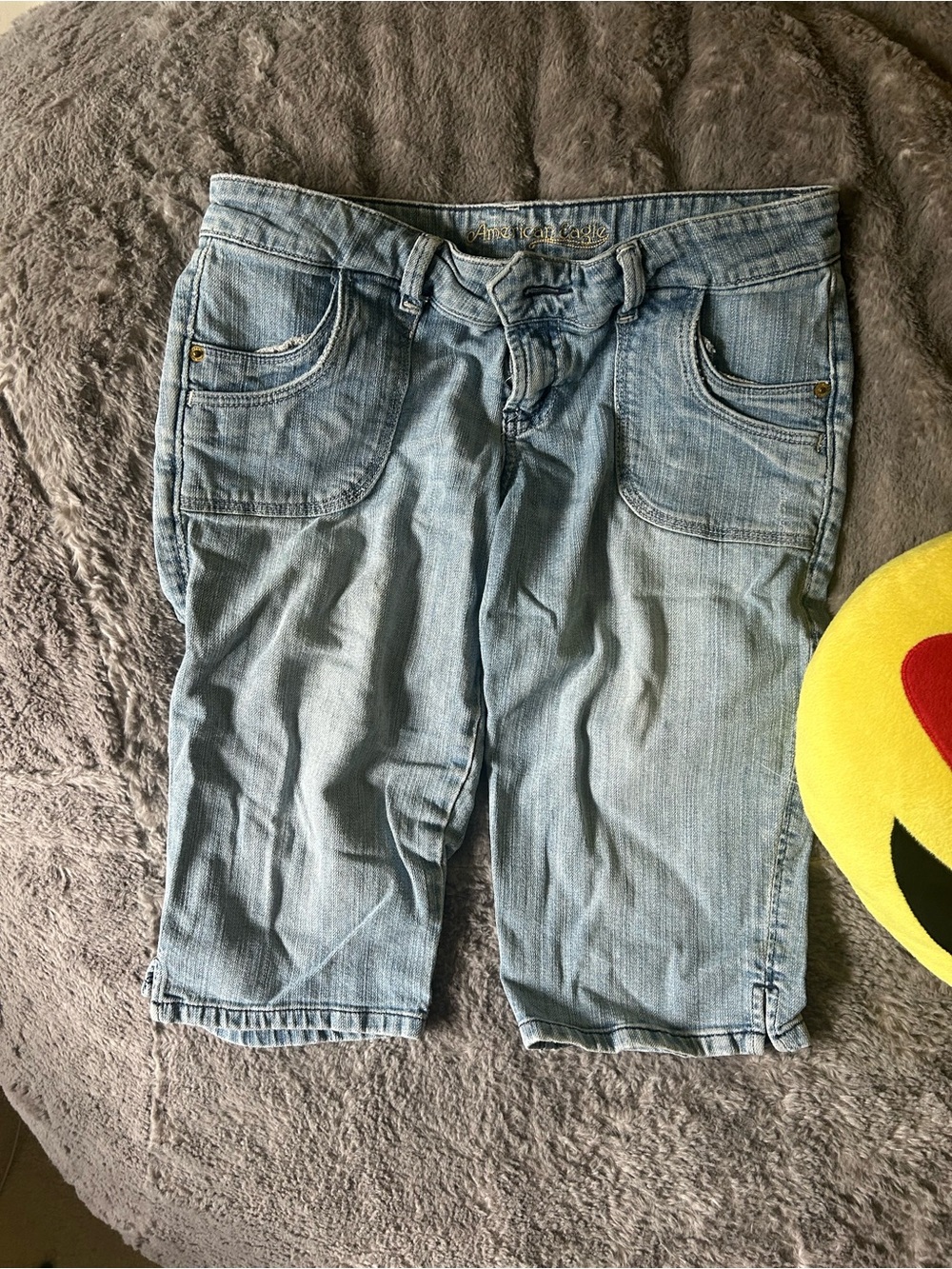 American Eagle Outfitters Light Blue Denim Women’s Shorts